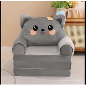 Foteljica za decu Gray Cat B081