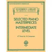 Selected Piano Masterpieces - Intermediate Level