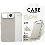 posneti mediji OVITEK PANZERGLASS FLOW MAGSAFE ZA IPHONE, ZAŠČITNI OVITEK PRED ZRAKOM, BEŽ, (5000259473)