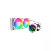 Cooler Master CPU kuler MLW-D24M-A18PA-RW, Master Liquid 240, Core II ARGB, Vodeno hladenje