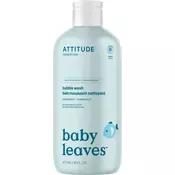 Attitude Baby Leaves Bubble Wash Pear Nectar - 473 ml