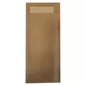 shumee Etui za papirnati jedilni pribor, kraft prtiček, 100 kosov.