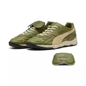 PUMA KING Indoor Mix Sneakers Unisex, Collections, Olive Green/Light Straw, 42.5
