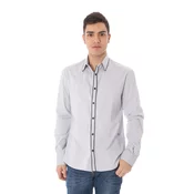 COSTUME NATIONAL MEN'S LONG SLEEVE SHIRT LIGHT BLUE