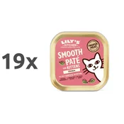 Lilys Kitchen Smooth Paté Kitten - piščanec, svinjina, postrv in govedina 19 x 85 g