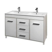 Ceramica Lux Ormaric za kupatilo Atina Bianco, Donji deo 120, Plazma dupla