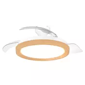 Bliss DC STROPNI VENTILATOR S PRIGUŠIVOM LED SVJETILJKOM 28W+35W TW DRVO 8721103128294
