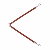 WAUDOG usnjene vilice za pse rjave 40cm, rjav 10 mm, dolžina: 40 cm