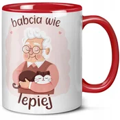 shumee DARILO ZA DAN BABIČEV IN DEDOV SKODELICA BABICA POZNA BARVE NAJBOLJŠE KAKOVOSTI