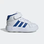 Adidas Patika za bebe Grand Court Mid I BT, Belo - plave