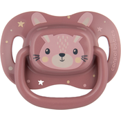 Canpol babies Cute Animals Soother 6-18m duda Pink 1 kom