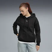Puma ESS Centered Cat Logo Relaxed Hoodie 692917 01 L - ženska jopa črna