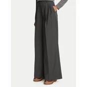 Weekend Max Mara Hlače iz tkanine Adelfi 2625136032 Siva Regular Fit