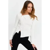 Cool & Sexy Ženska bluza Tf52, Krem
