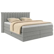 Premium Living Postelja Boxspring Lina, Siva, 180x200
