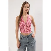 Trendyol Milla Ženska bluza TWOSS24BZ00061, Roze