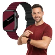 Pašček za Apple Watch 42 44 45 46 49 magnetna zapestnica BARVE