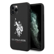 US Polo USHCN65SLHRBK iPhone 11 Pro Max black Silicone Collection (USP000040)