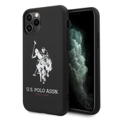 US Polo USHCN65SLHRBK iPhone 11 Pro Max black Silicone Collection (USHCN65SLHRBK)