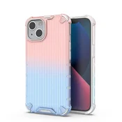 HURTEL Ombre Protect Case etui za iPhone 14 Plus pancirni ovitek rožnato-modri