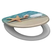 Schütte 82196 - WC deska BEACH SoftClose iz duroplasta