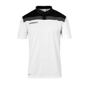UHLSPORT Funkcionalna majica siva/črna/bela