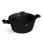 Lonec s pokrovko in titanovo neoprijemljivo površino Black Rose 28cm 55037