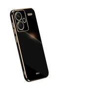 Črn Platinum Ring Ovitek (Xiaomi Redmi Note 13 Pro+ 5G)