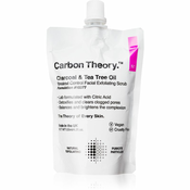 Carbon Theory Charcoal & Tea Tree Oil piling za cišcenje lica za problematicno lice, akne 125 ml