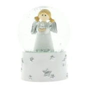 Rayher. Snežna krogla, Angel s svečko, 10cm