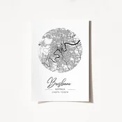 Wallity Poster Australia-2066, 21x29,7 cm
