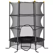 Homestar Otroški trampolin 163x190 cm Črn