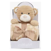 Jungle dekica celoletna medvedek beige