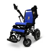 COMFY Električni invalidski voziček ComfyGO Majestic IQ 8000 Barva Črna Blazina in naslonjalo Modra Maksimalen doseg & širina sedežne površine 20 km &, (5000178025)