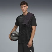 PUMA teamJAWS Graphic Short Sleeve Shooting Basketball Shirt Men, Men, Black, L