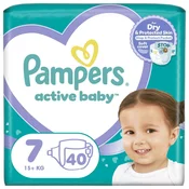 Pampers Active Baby plenice, S7, 40/1