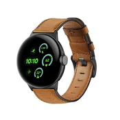 INF Usnjen pašček za uro Google Pixel Watch 3 (45 mm) - rjava, (21730066)