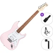 PSD Guitars STC-100-HSS Basic SET Pink Električna kitara
