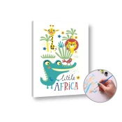 Slikanje po številkah LITTLE AFRICA | nizka težavnost