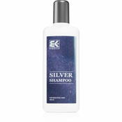 Brazil Keratin Šampon z modrimi pigmenti za blond lase Silver Shampoo 300 ml