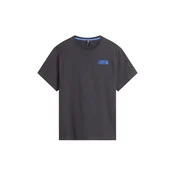 THE NORTH FACE Majica Retro Trail ecru / modra / grafit / rdeča