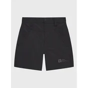 Jack Wolfskin Kratke hlače iz tkanine Sun 1605614 M Črna Regular Fit