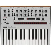 Korg Monologue Synthesizer Silver (Rabljeno)