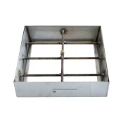 OLJNI POKROV BREZ DNA 40x40cm 7cm INOX + KLJUČ | Topdom