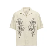 Only & Sons Srajca ONSJACKSON črna/bela