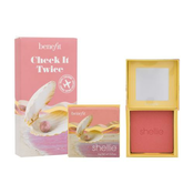 Benefit Shellie Blush Cheek It Twice set: rdečilo 2 x 6 g odtenek Warm Seashell-Pink