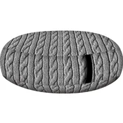 shumee Pletena blazina Relax Cordura 80x20 cm