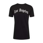 Black T-shirt with Los Angeles written on it