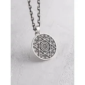 REYTEL Obeski FLOWER OF LIFE srebrna