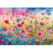 Schmidt - Puzzle Poppy meadow - 1 000 dijelova